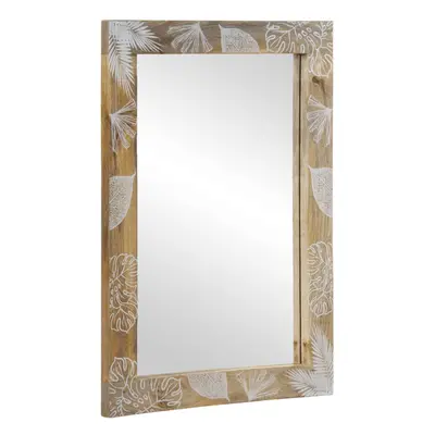 vidaXL Bathroom Mirror 50x3x70 cm Solid Wood Mango mirror vanity mirror