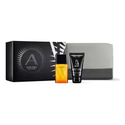 Azzaro Men / Azzaro Set EDT Spray 1.0 oz, Shampoo 1.7 oz, Toiletry Bag