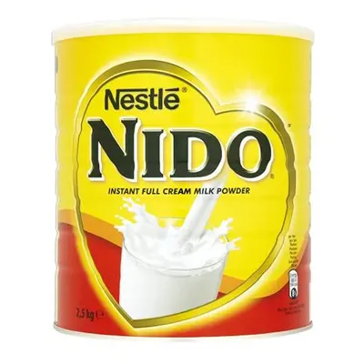 Nido Instant Full Cream Milk Powder, Substitute for Fresh Milk, For Tea & Coffee 2.5kg Tin