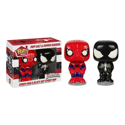 POP Marvel Salt N' Pepper Shakers - Spider-Man Black Suit Spider-Man