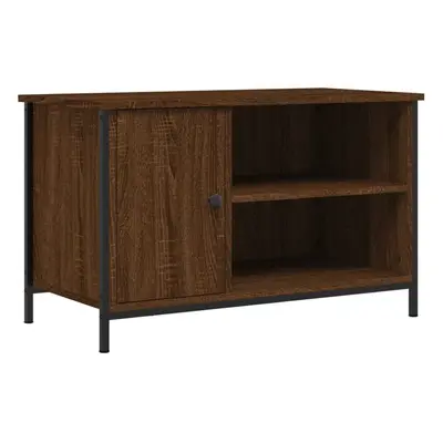 (brown oak) vidaXL TV Cabinet Side Cabinet Sideboard Cupboard Smoked Oak Engineered Wood