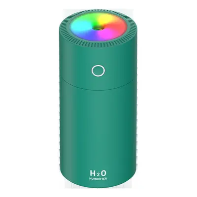 (Green) 310ML Multi-color USB Nano-fine Car Humidifier Mute Atomization Marquee Humidifier for L