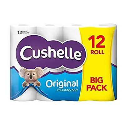 Cushelle Cushioned Toilet Roll (Pack of 12)