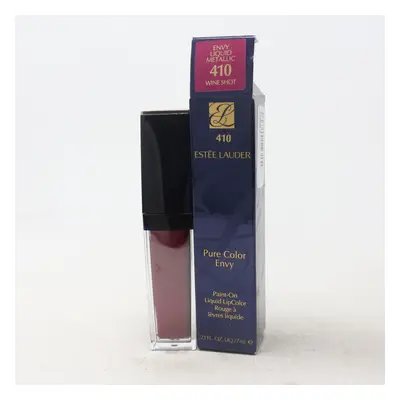 (410 Wine Shot (Metallic)) Estee Lauder Pure Color Envy Paint-On Liquid Lipcolor 0.23oz/7ml New 