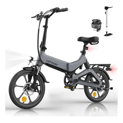 ELECTRIC BIKE,BK2 Folding E-Bike 250W,16 Pedelec 35-70km Scope Grey