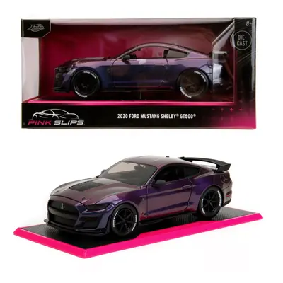 Jada Pink Slips Mustang Shelby GT500 Chameleon Blue/Purple 1:24 Diecast Car