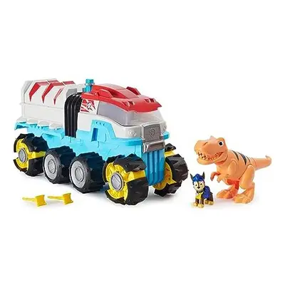 PAW Patrol Dino Rescue Dino Patroller Motorised Team Vehicle with Exclusive Chase and T-Rex Figu