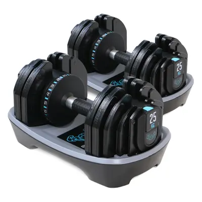 BRAINGAIN 25kg Adjustable Dumbbell (Pair) 1kg-2kg increment