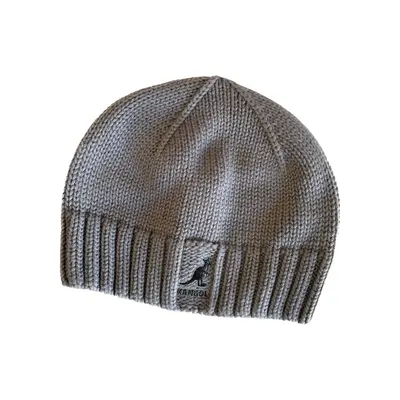 Kangol Kids Fully Fashioned Pull On Beanie Warm Winter Ski Snow Hat - Grey