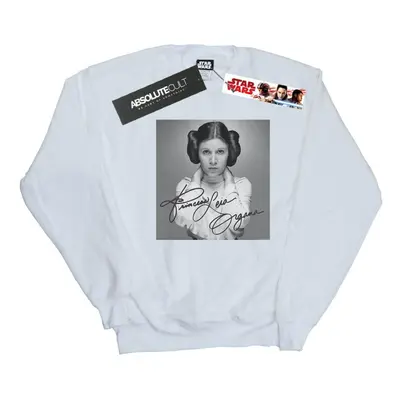 (5XL, White) Star Wars Mens Princess Leia Organa Sweatshirt