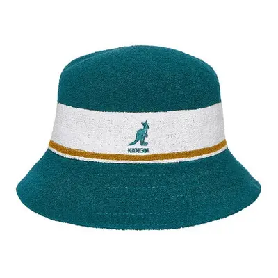 (S) Kangol Bermuda Stripe Bucket Hat Summer Beach Sun Protection Cap - Fan Fare