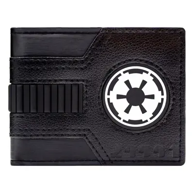 Star Wars Galactic Empire Tie Fighter Suit Black ID and Card Bi-Fold Wallet