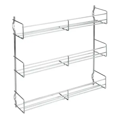 Metaltex 3-Tier x x cm Chrome Plated Spice Rack