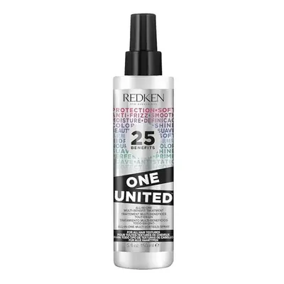 One United Multi-Benefits Leave-In Conditioner and Treatment Spray, Heat Protection, Detangling 