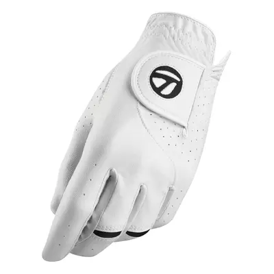 TaylorMade Stratus Tech Glove 2-Pack (White Left Hand Medium) White(Medium Worn on Left Hand)