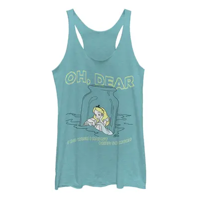 Disney Junior's Alice in Wonderland Dear Tears Tri-Blend Racerback Lay