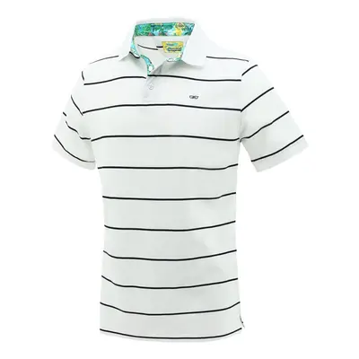 (S) SpongeBob Squarepants Mens Polo Shirt - White Stripe