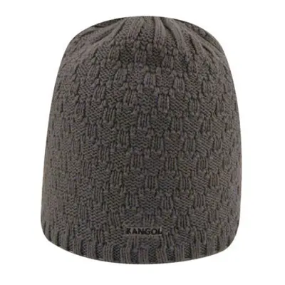 (Grey) Kangol Kids Lozenge Knit Pull On 100% Cotton Warm Weather