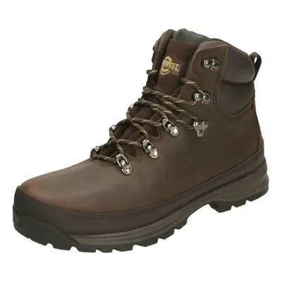 (Brown, UK 10) Mens Northwest Territory Waterproof Casual Boots Pelly