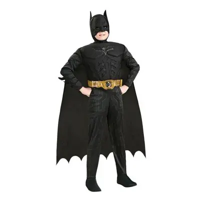 (Large - XL) Batman Dark Knight Rises Childs Deluxe Muscle Chest Costume With Mask