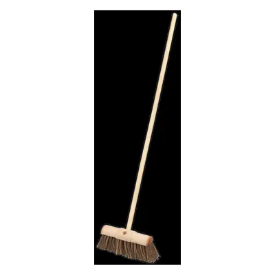 Broom 13"(325mm) Stiff/Hard Bristle