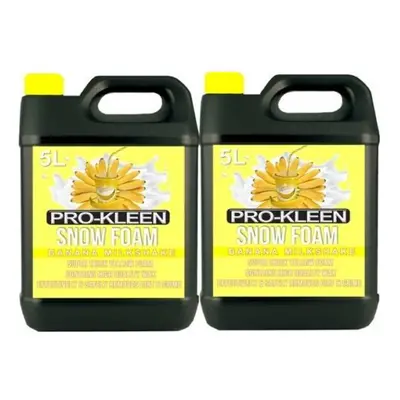 (10L, Banana Milkshake) ProKleen Fragranced Super-Thick Snow Foam