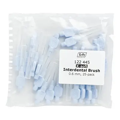 TePe X-Soft Interdental Brushes 0.6 mm Light Blue Pack of