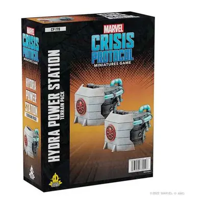 Atomic Mass Games Miniatures Hydra Power Station Terrain Pack: Marvel Crisis Protocol