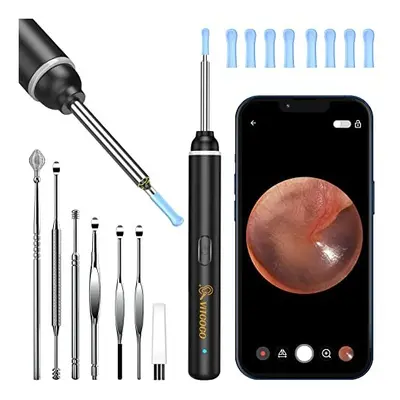 Ear Wax Removal Kit Ear Camera 1920P HD Ear Wax Removal Tool Ear Cleaner Otoscope with LED Light