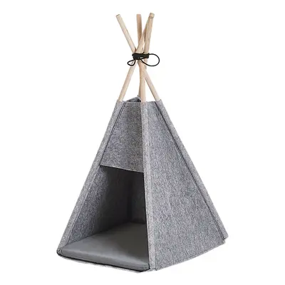 Pet Bed ULUBEY Felt Light Grey