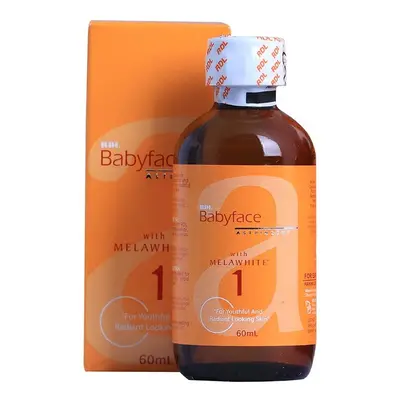 Babyface Astringent with Melawhite Multicolour 60ml - Skin-Toning Astringent with Melawhite Tech