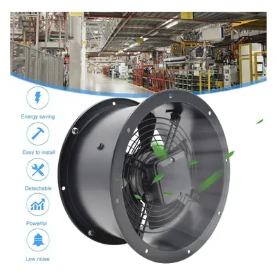 (8 Inches / 200mm-2 Pole) Industrial Ventilation Axial Extractor Duct Fan Exhaust Air Blower