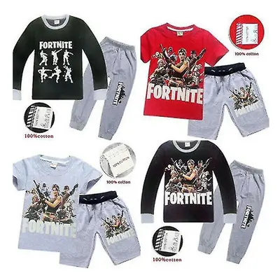 (Kids/boys Game Fortnite Fortnight Battle Royale Pyjamas Set Pj Xmas Sleepwear) Kids/boys Game F