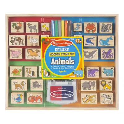 Deluxe Wooden Stamp Set -Animals -MD2394