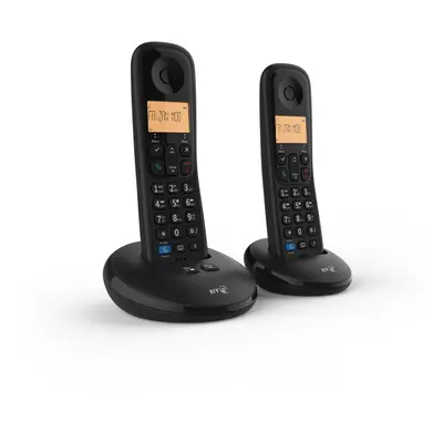 BT Everyday Twin Dect Call Blocker Telephone with Answer Machine