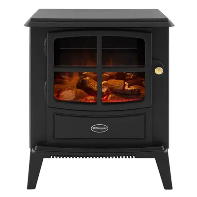 Dimplex BFD20E Brayford Optiflame Electric Stove, Black Cast Iron Effect, Free Standing Wood Bur