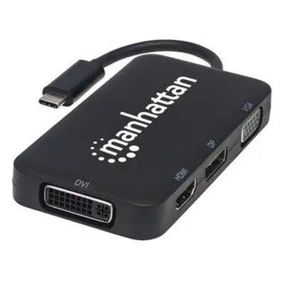 Manhattan Usb Type C Docking Station for Monitor/Projector Hdmi Dvi