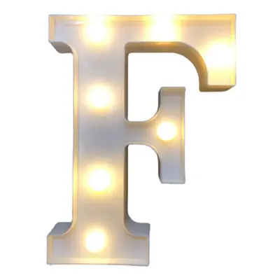 (F) LED English Letter And Symbol Pattern Night Light Home Room Proposal Decor Creative Modeling