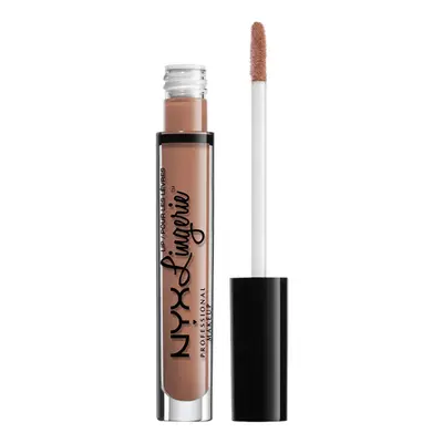 NYX PROFESSIONAL MAKEUP Lip Lingerie Matte Liquid Lipstick - Satin Ribbon, Nude Beige