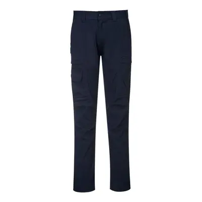 (33R, Navy) Portwest Mens KX3 Cargo Trousers