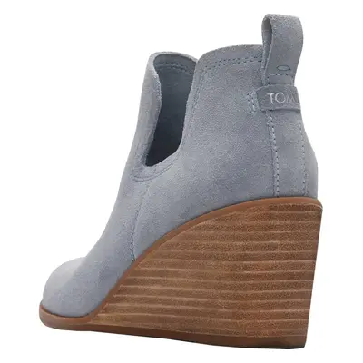 TOMS - Womens Kallie Boots Size: B(M) US Color: Stone Grey Suede