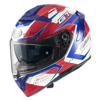 (L) Premier Devil EV Full Face Helmet Blue / Red / White