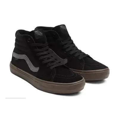 (US 6) Vans Mens BMX SK8-HI Shoes High Top Runners Sneakers Skate - Black/Dark Gum