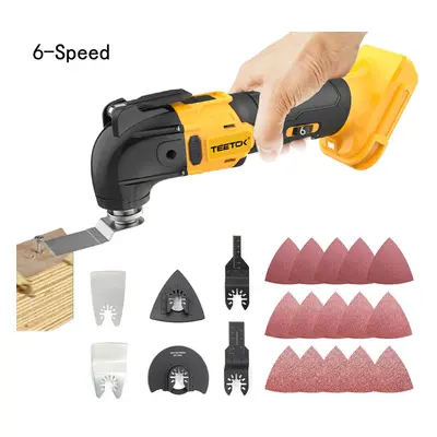 20V Cordless Multi Tool Oscillating Sander Cutter Grinder Saw Body Only--DeWALT Battery Compatib