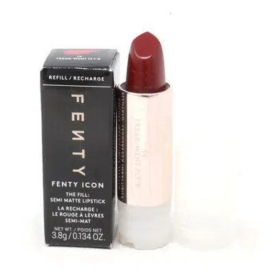 (14 Freak-Went Fly'r) Fenty Beauty Fenty Icon The Fill Semi Matte Lipstick 0.134oz/3.8g New With