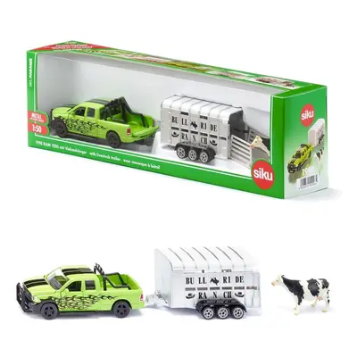 Siku Ram With Livestock Trailer 1:50 Diecast Model