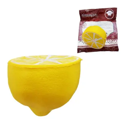 Squishy Half Lemon Soft Toy 10cm Slow Rising With Original Packaging Birthday Festival Gift