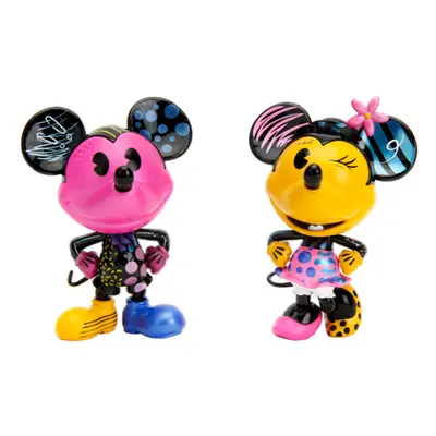 Disney Mickey & Minnie Next Level Collector 4" MetalFig 2pk