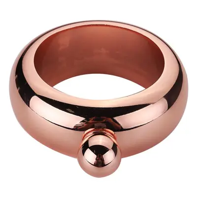 (Rose Red) Bracelet Bangle Flask Drinking Stainless Steel Whiskey Hidden Hip Flasket Jewelry Gad