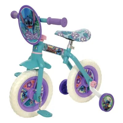 Stitch in 10" Training Bike - Blue/Purple